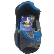 Wholesale - 6pk BATMAN GOTHAM CITY HERO NS SOCKS SIZE 9-11, UPC: 193159225186